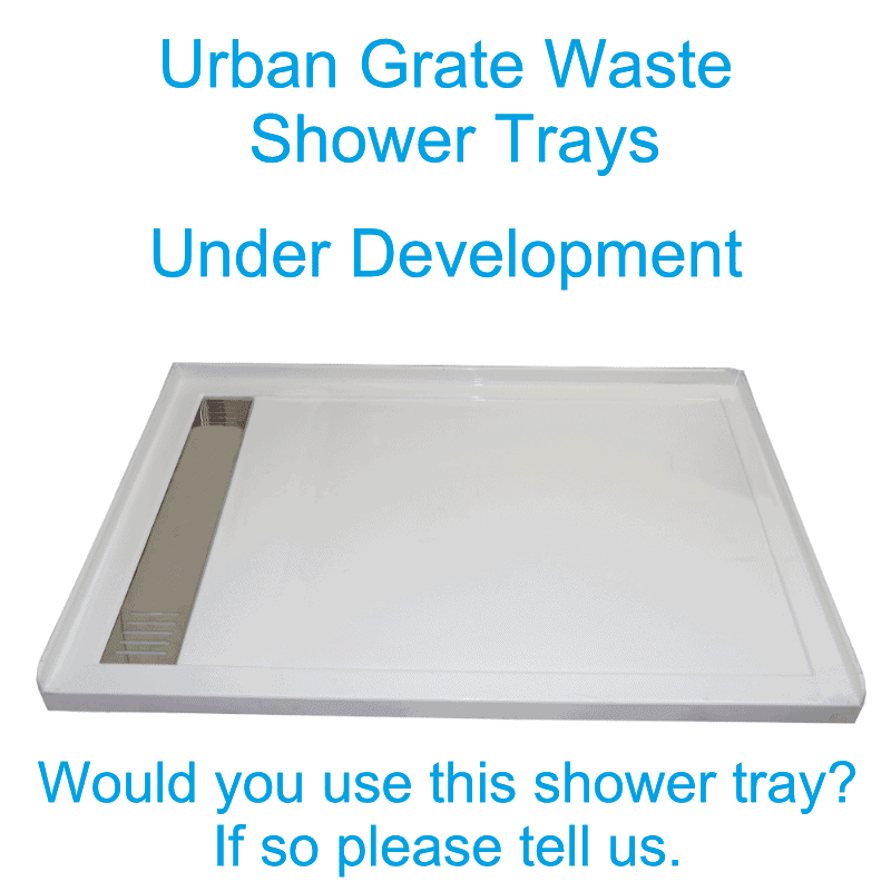 Shower Tray 1400x900 Grate waste Shower Trays NZ