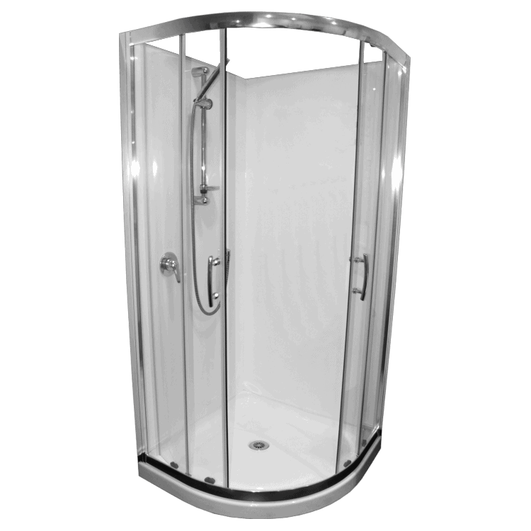 1000 x 1000 curved shower enclosure Henry Brooks