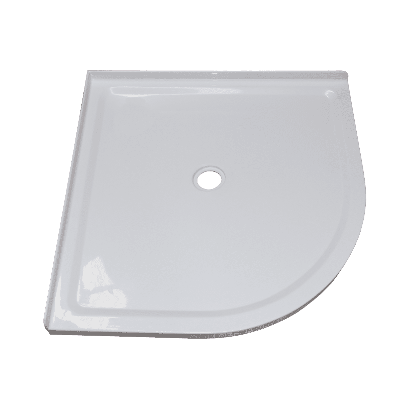 900 x 900 center waste Collesium low profile shower tray HB