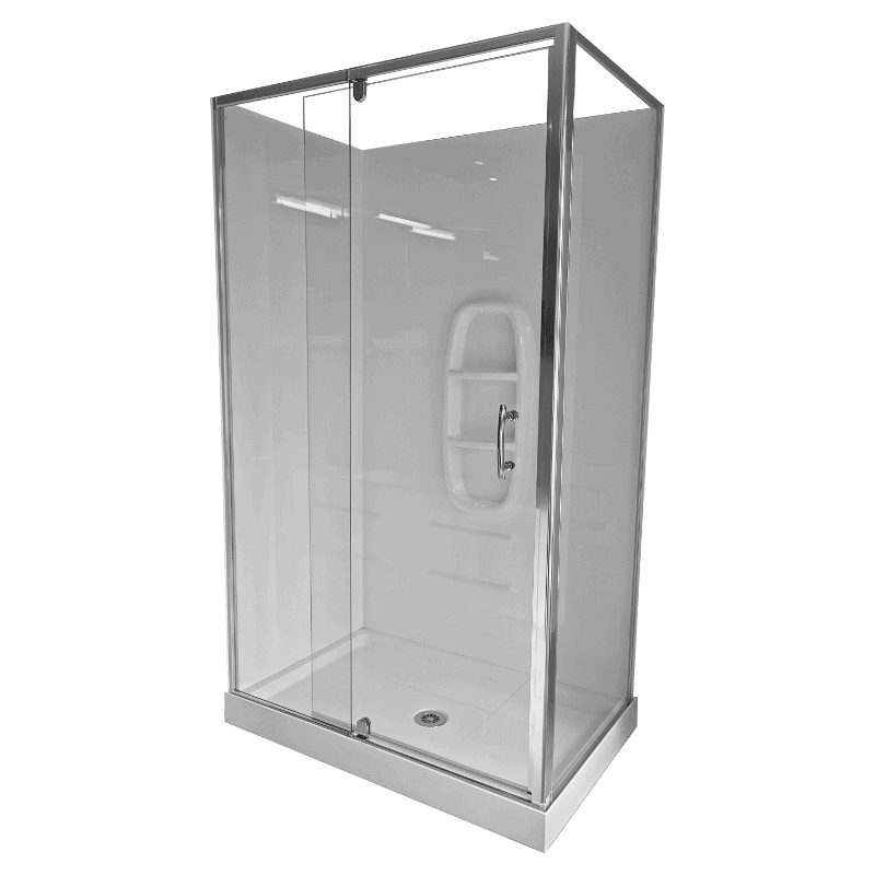 Shower Enclosure 1200x760 corner center waste for 1200x760 shower enclosure