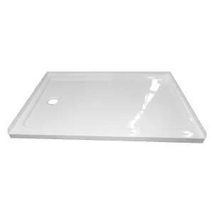 Urban 1200 alcove LH-waste-Shower tray HB