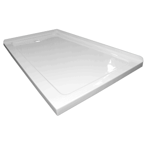 Urban 1200 corner 2 sided LH waste Shower tray HB
