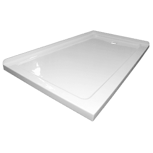 Urban 1200 corner 2 sided RH waste Shower tray HB