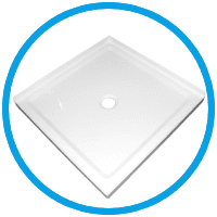 Square shower tray Icon
