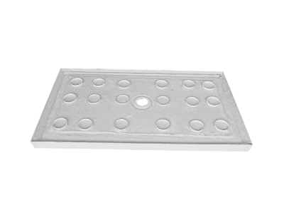 4 Lip 1400 x 900 underneath Center waste shower tray