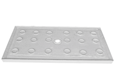4 Lip 1800 x 900 underneath Center waste shower tray