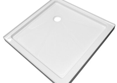1000 x 1000 square textured shower-tray