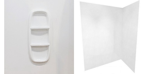 Moulded and flat Shower Liners